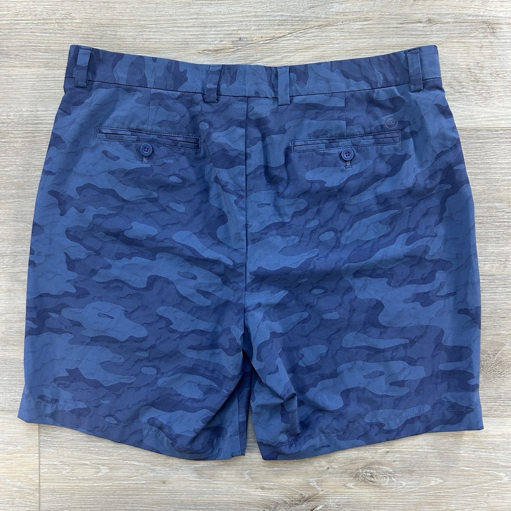 Vineyard Vines Size 35 Performance Breaker Blue Camo 7.5" Short Golf - Picture 3 of 10